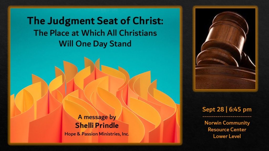 i corinthians 3 judgment seat of christ